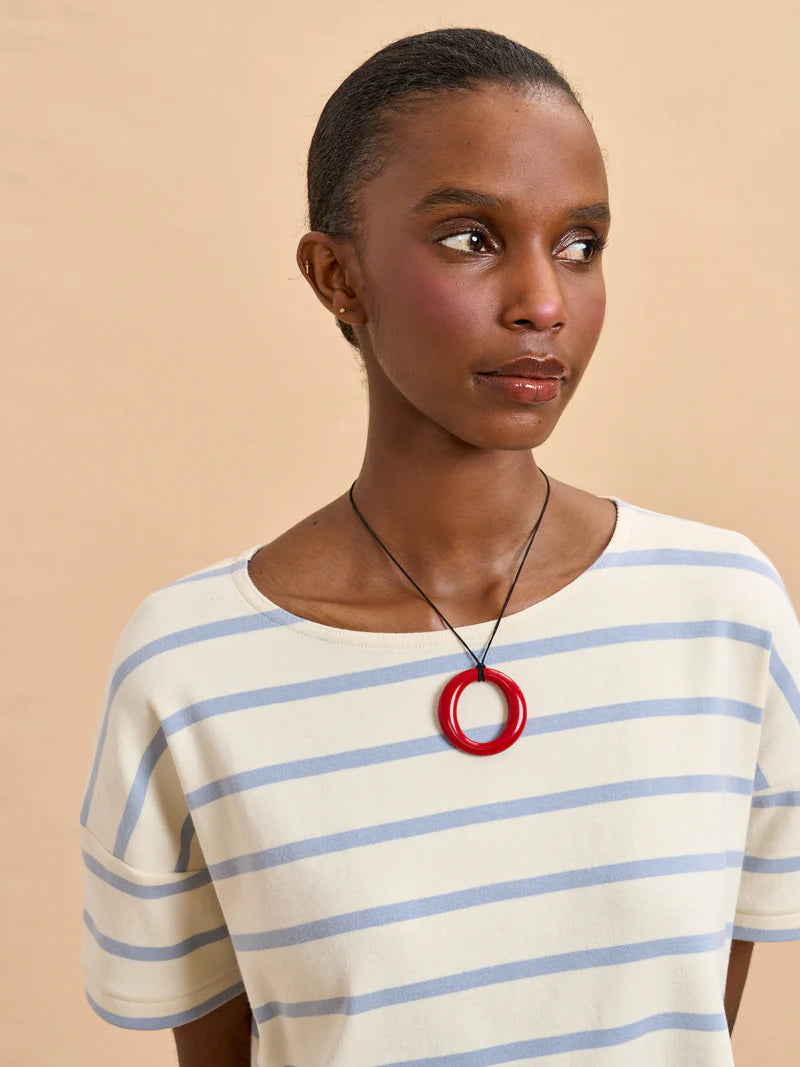 Short Sleeve Breton Tee - More Colors Available