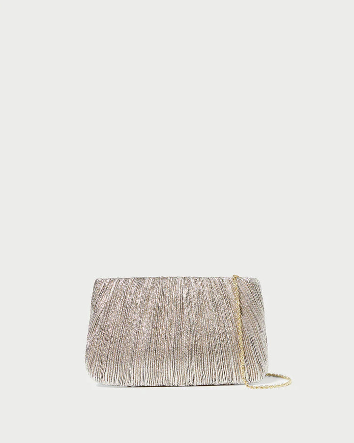 Brit Flat Pleated Clutch - More Colors Available