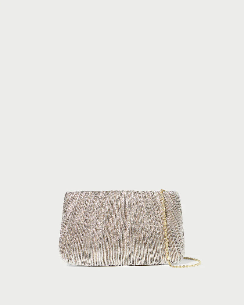 Brit Flat Pleated Clutch - More Colors Available