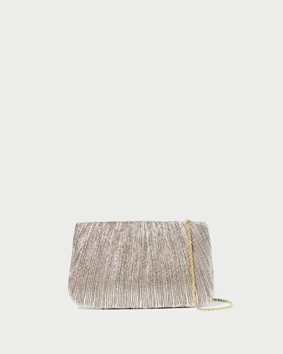 Brit Flat Pleated Clutch - More Colors Available