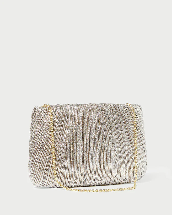 Brit Flat Pleated Clutch - More Colors Available