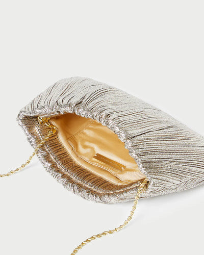 Brit Flat Pleated Clutch - More Colors Available