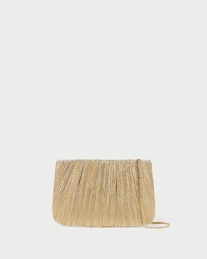 Brit Flat Pleated Clutch - More Colors Available