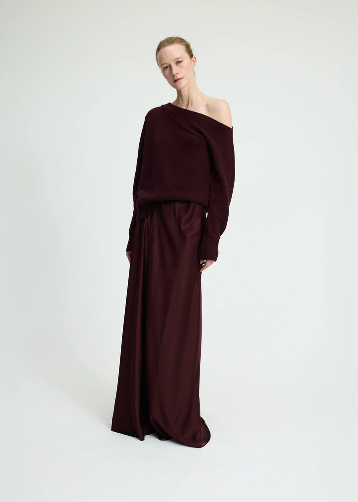 Camille Sweater - Garnet