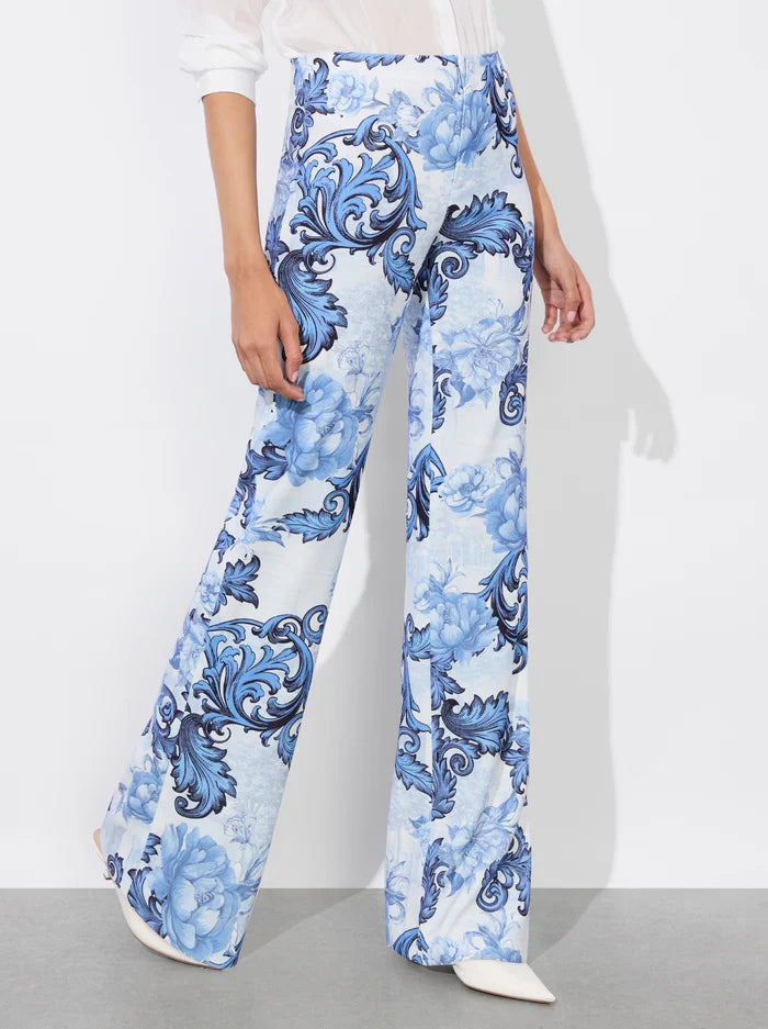 TEENY BOOTCUT PANT - Scroll Symphony