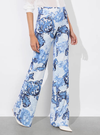 TEENY BOOTCUT PANT - Scroll Symphony