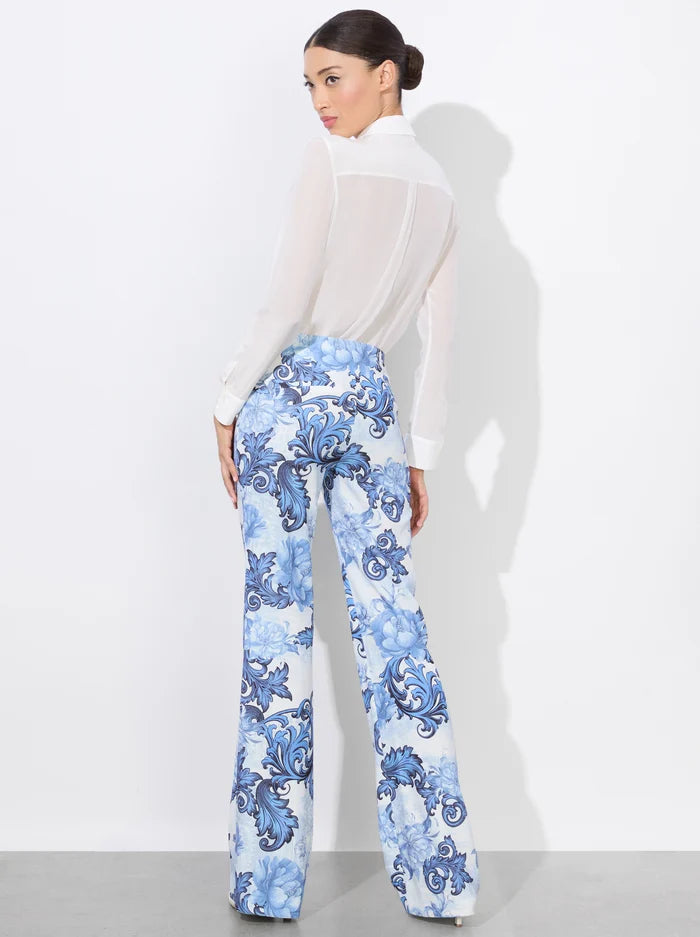 TEENY BOOTCUT PANT - Scroll Symphony