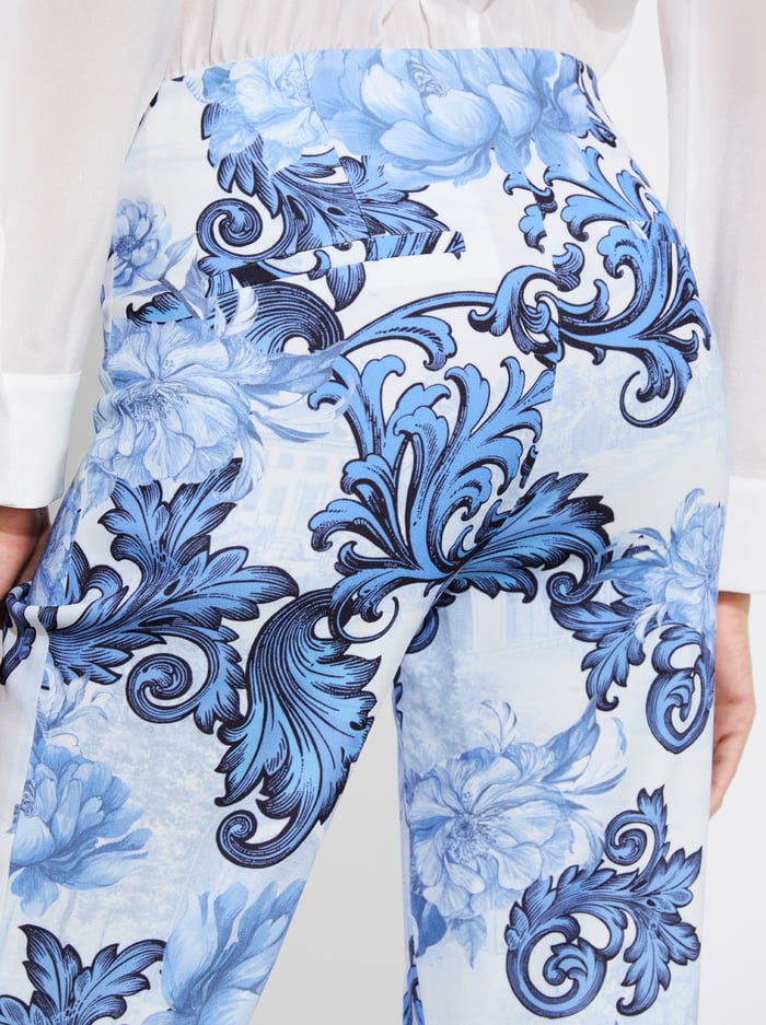 TEENY BOOTCUT PANT - Scroll Symphony