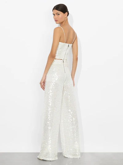 CERESI EMBELLISHED TOP - Off White