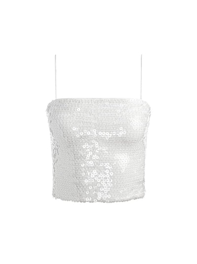 CERESI EMBELLISHED TOP - Off White