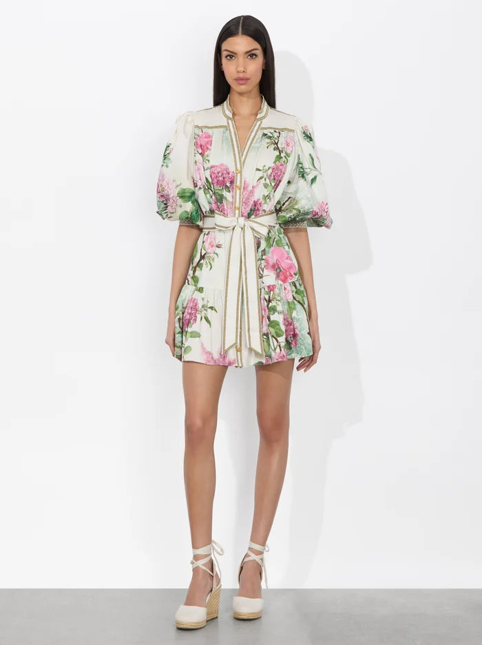 CORA SHIRT DRESS - Rose Whisper