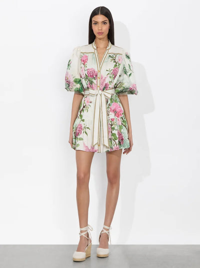 CORA SHIRT DRESS - Rose Whisper