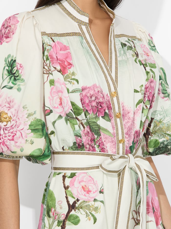 CORA SHIRT DRESS - Rose Whisper