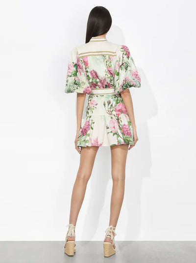 CORA SHIRT DRESS - Rose Whisper