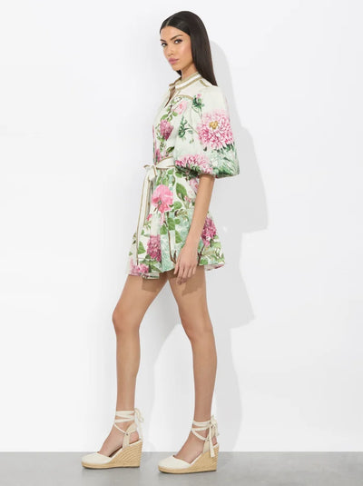 CORA SHIRT DRESS - Rose Whisper