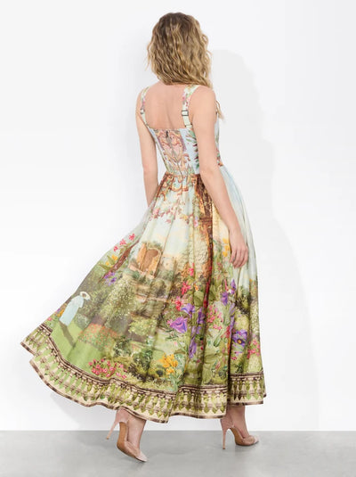 GUINEVERE BUSTIER DRESS - Dusk to Dawn