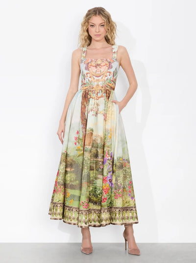 GUINEVERE BUSTIER DRESS - Dusk to Dawn