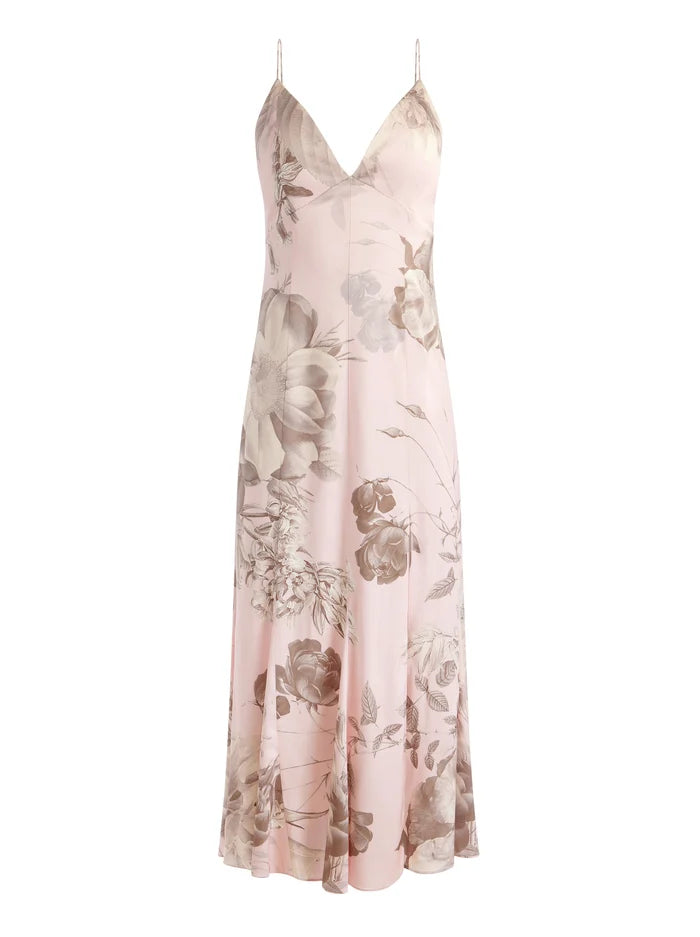 JULIETTA MIDI SLIP DRESS - Meadow Large