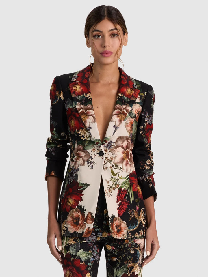 Breann Fitter Blazer - Black Multi