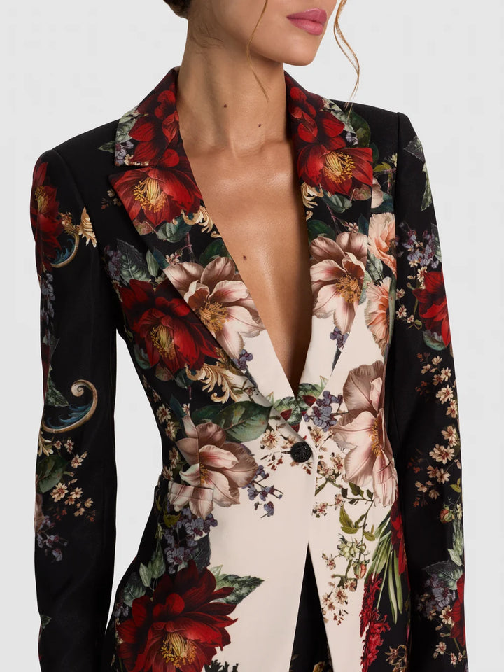 Breann Fitter Blazer - Black Multi
