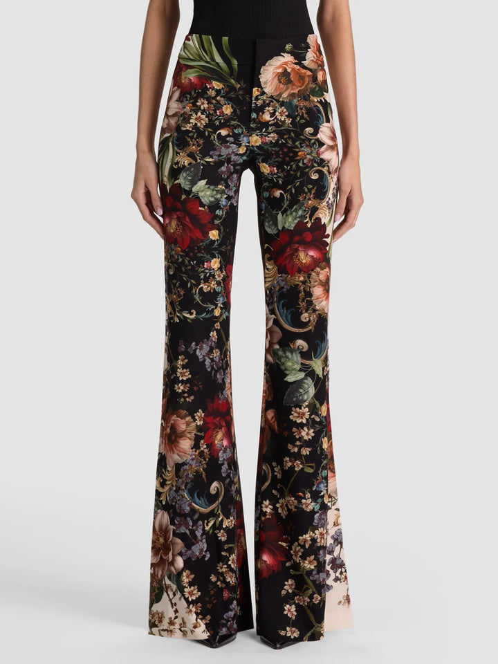 Andrew Printed Pant - Black Multi
