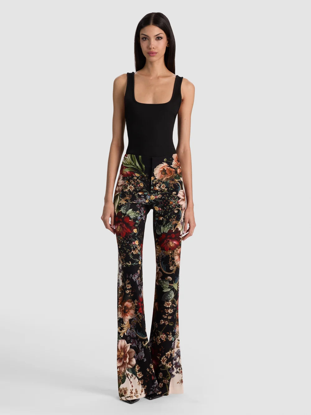 Andrew Printed Pant - Black Multi