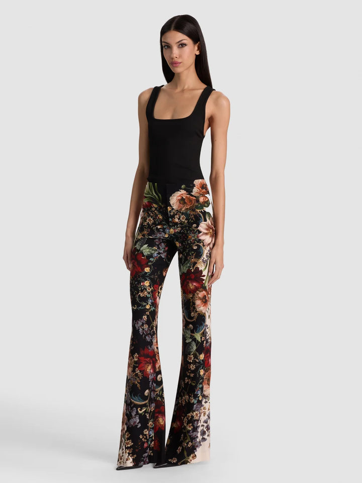 Andrew Printed Pant - Black Multi