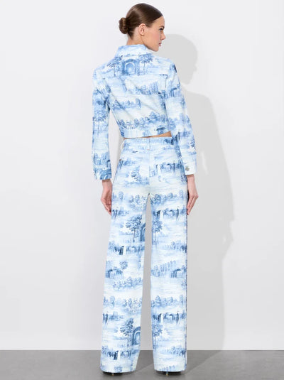 WEEZY PRINTED JEAN - Cheateau