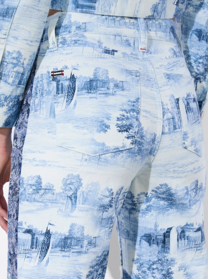 WEEZY PRINTED JEAN - Cheateau