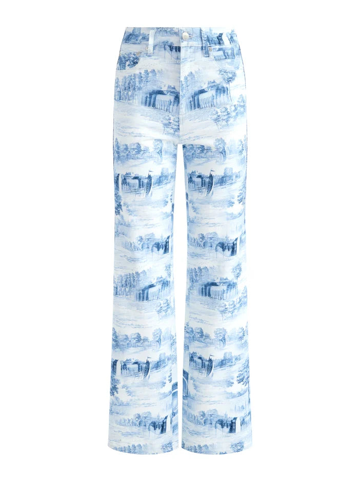 WEEZY PRINTED JEAN - Cheateau