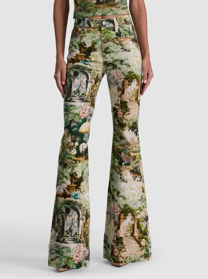 Beautiful HR Bell - Green Print