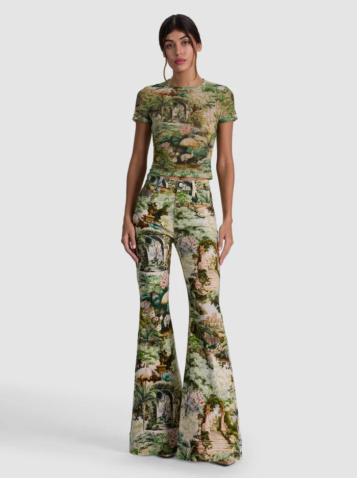 Beautiful HR Bell - Green Print