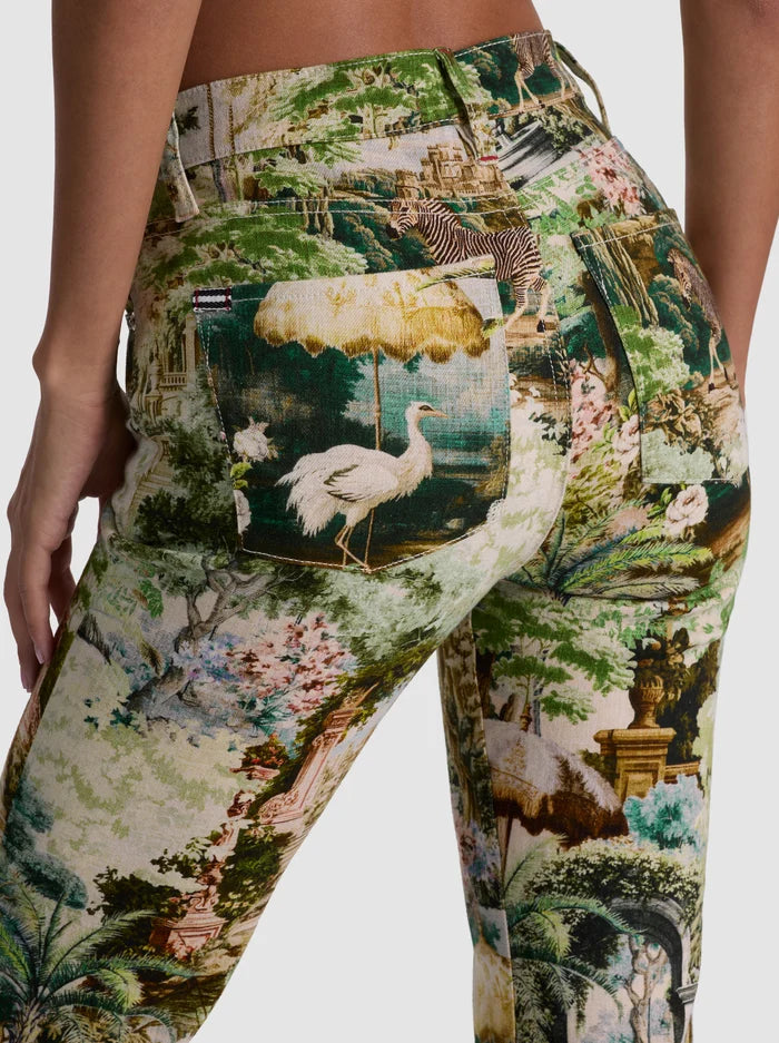 Beautiful HR Bell - Green Print