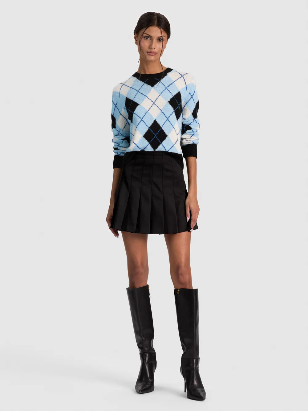Carolee Crewneck - Blue Multi