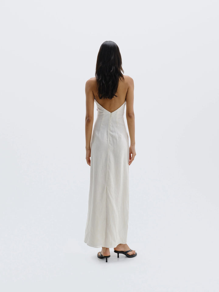 LEDA DRESS - White Multi