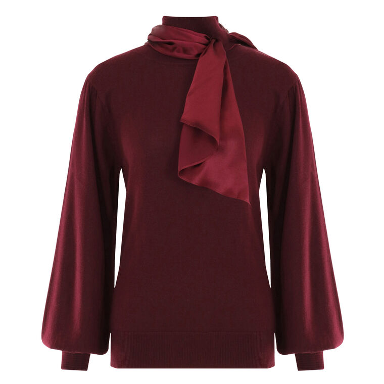 Verona Sweater - Garnet