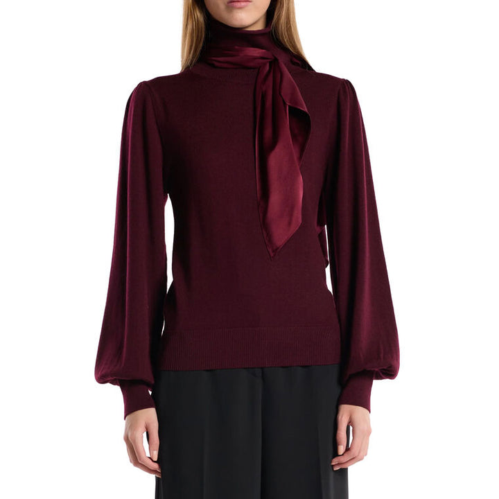 Verona Sweater - Garnet