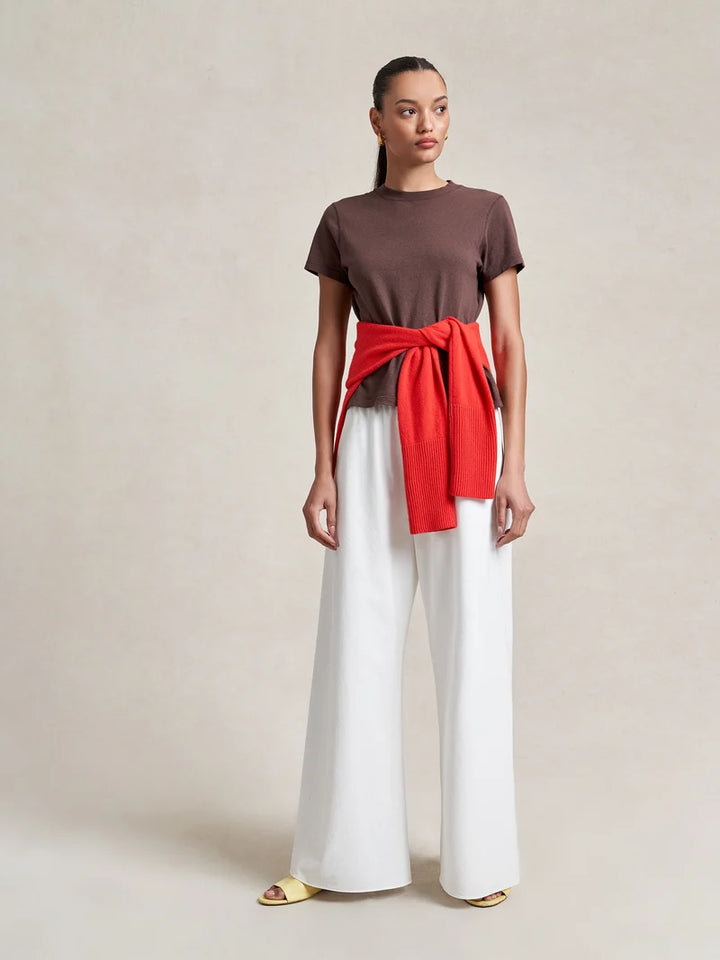 Cotton Colby Pant - White