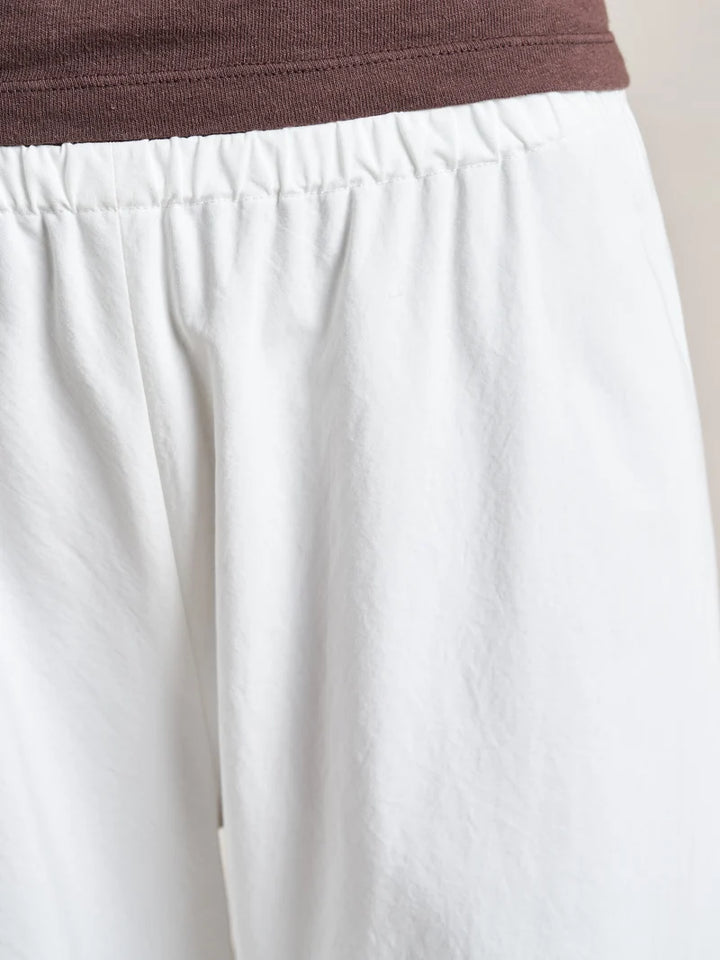 Cotton Colby Pant - White