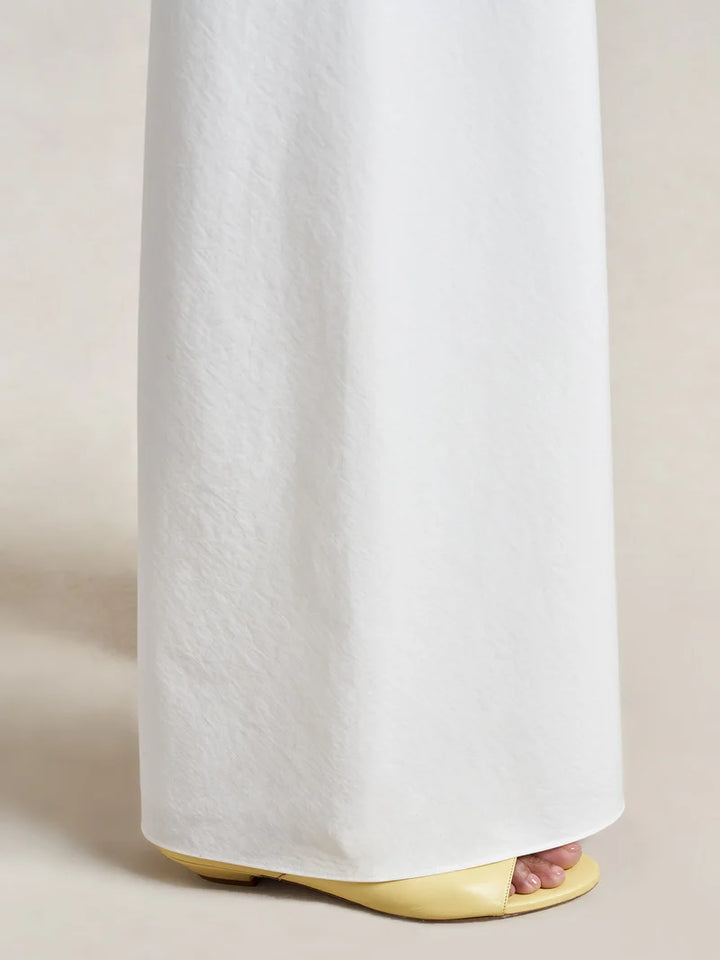 Cotton Colby Pant - White