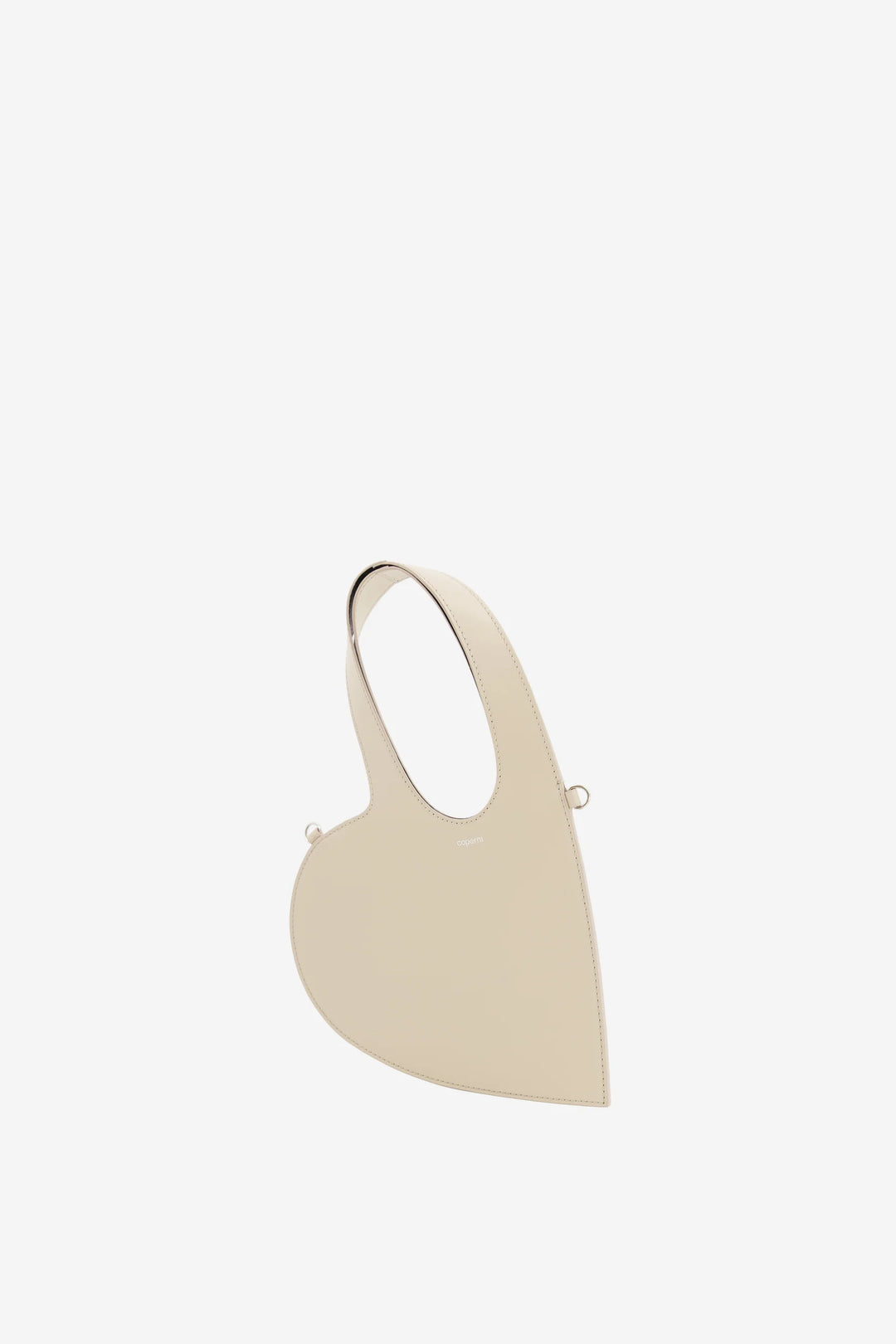 Mini Heart Tote - Beige