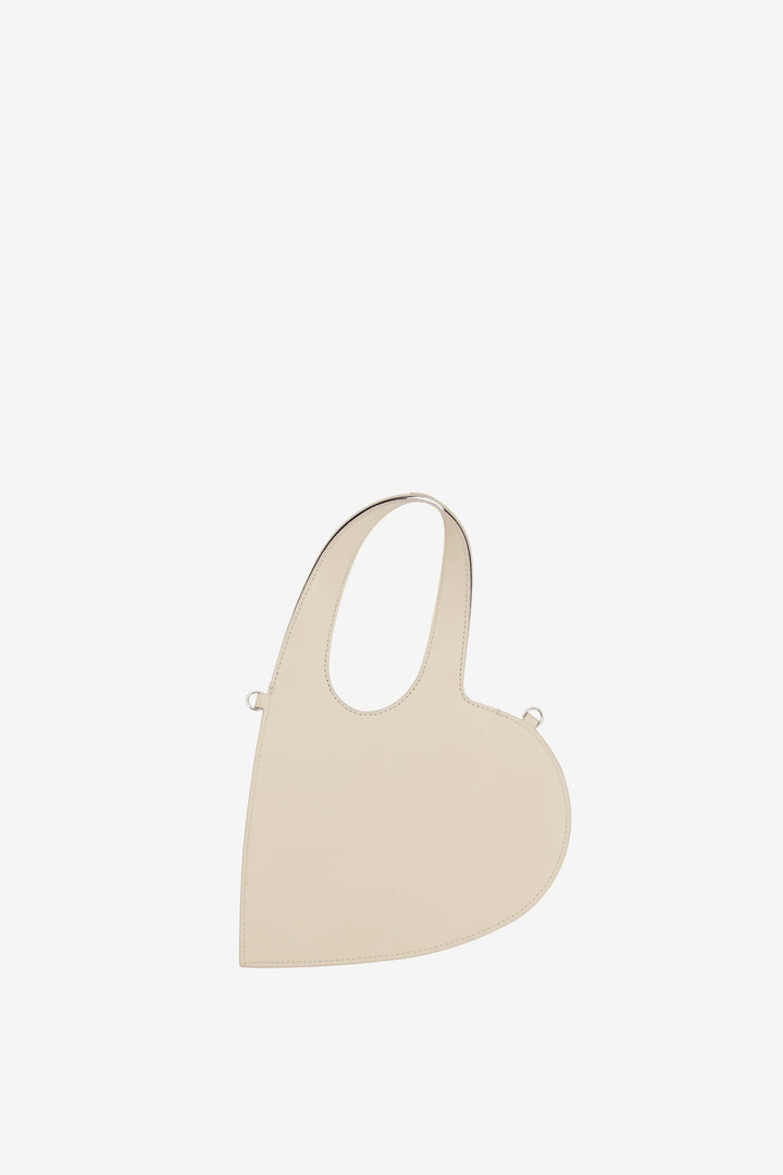 Mini Heart Tote - Beige