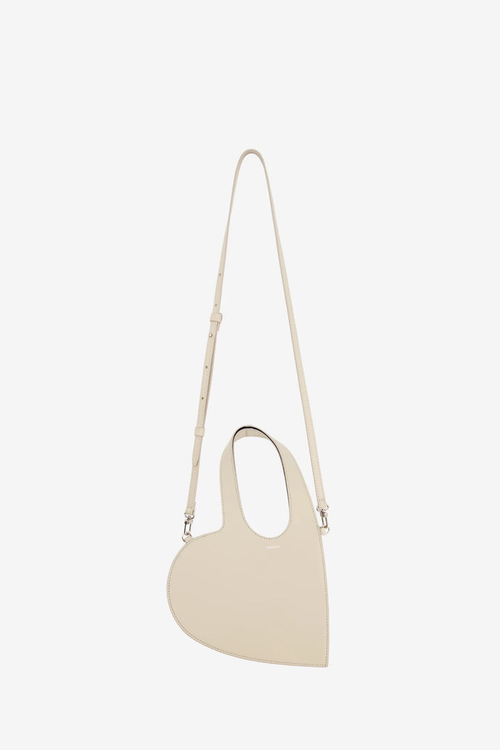 Mini Heart Tote - Beige