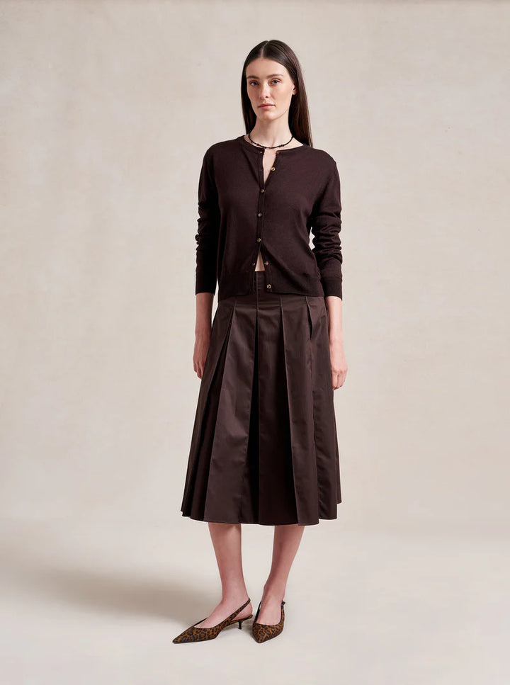 Cora Skirt - Chocolate