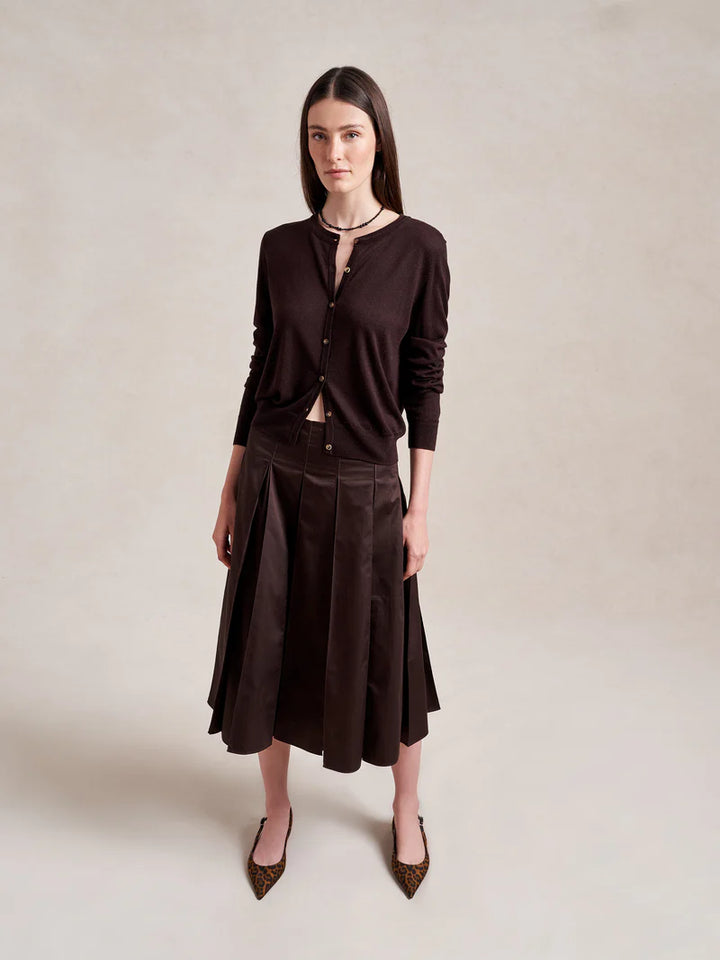 Cora Skirt - Chocolate