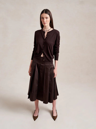 Cora Skirt - Chocolate