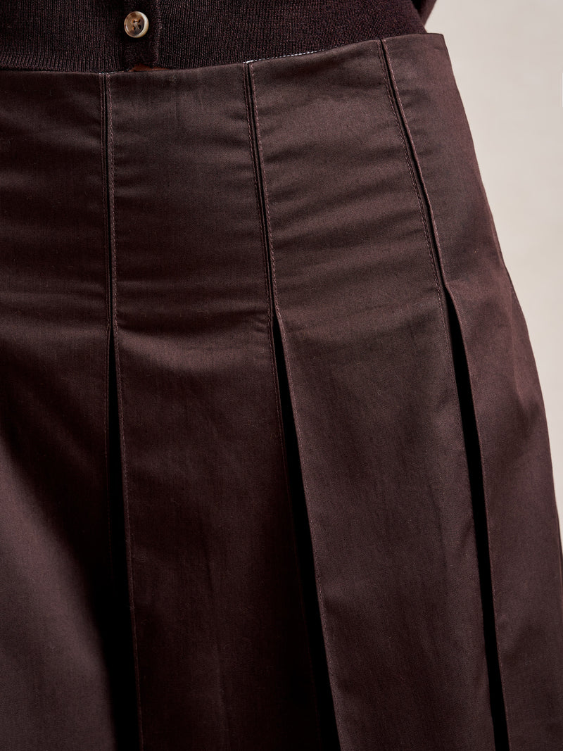 Cora Skirt - Chocolate