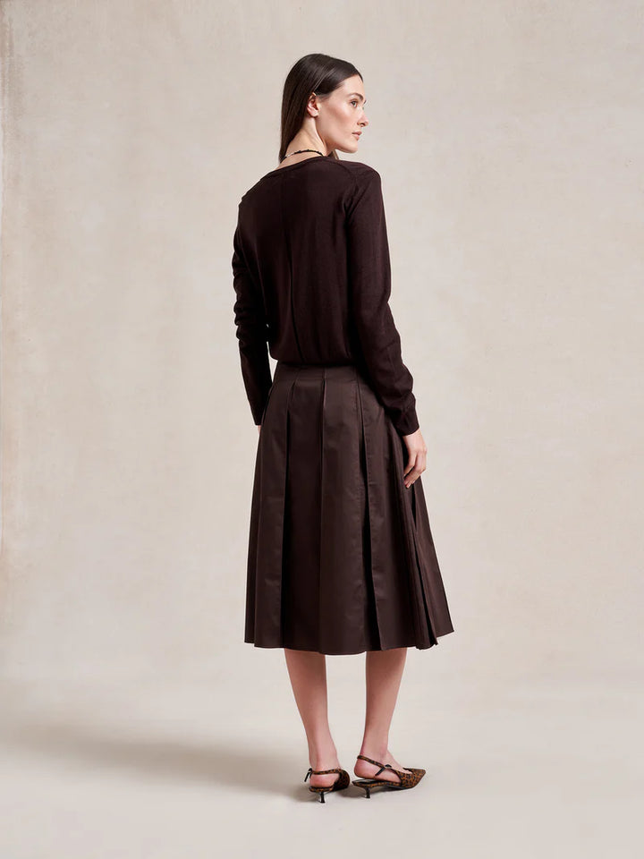 Cora Skirt - Chocolate