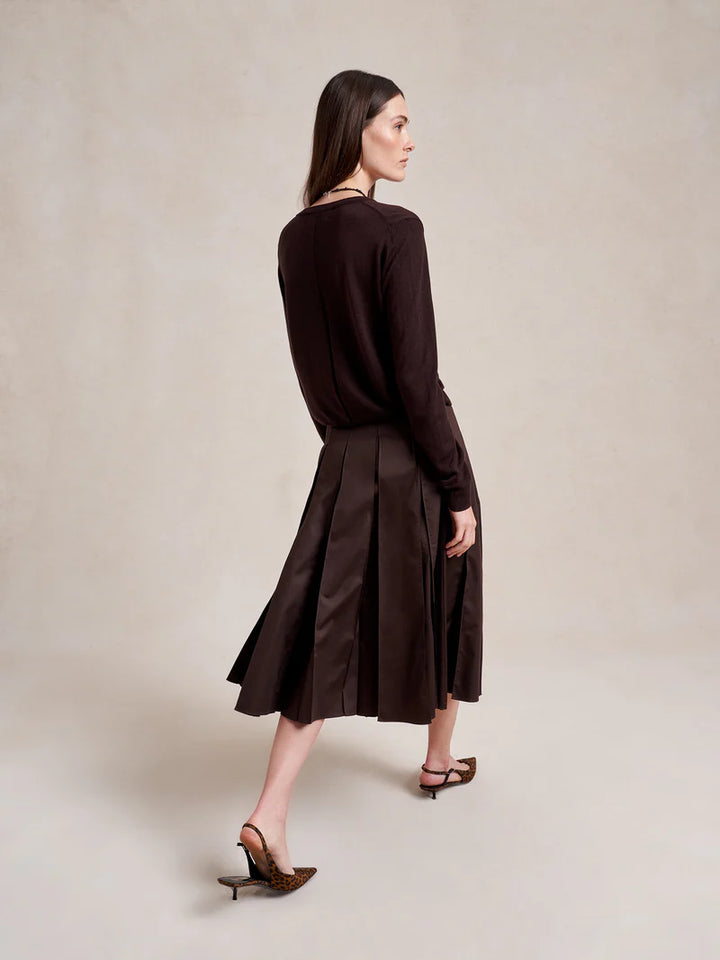 Cora Skirt - Chocolate
