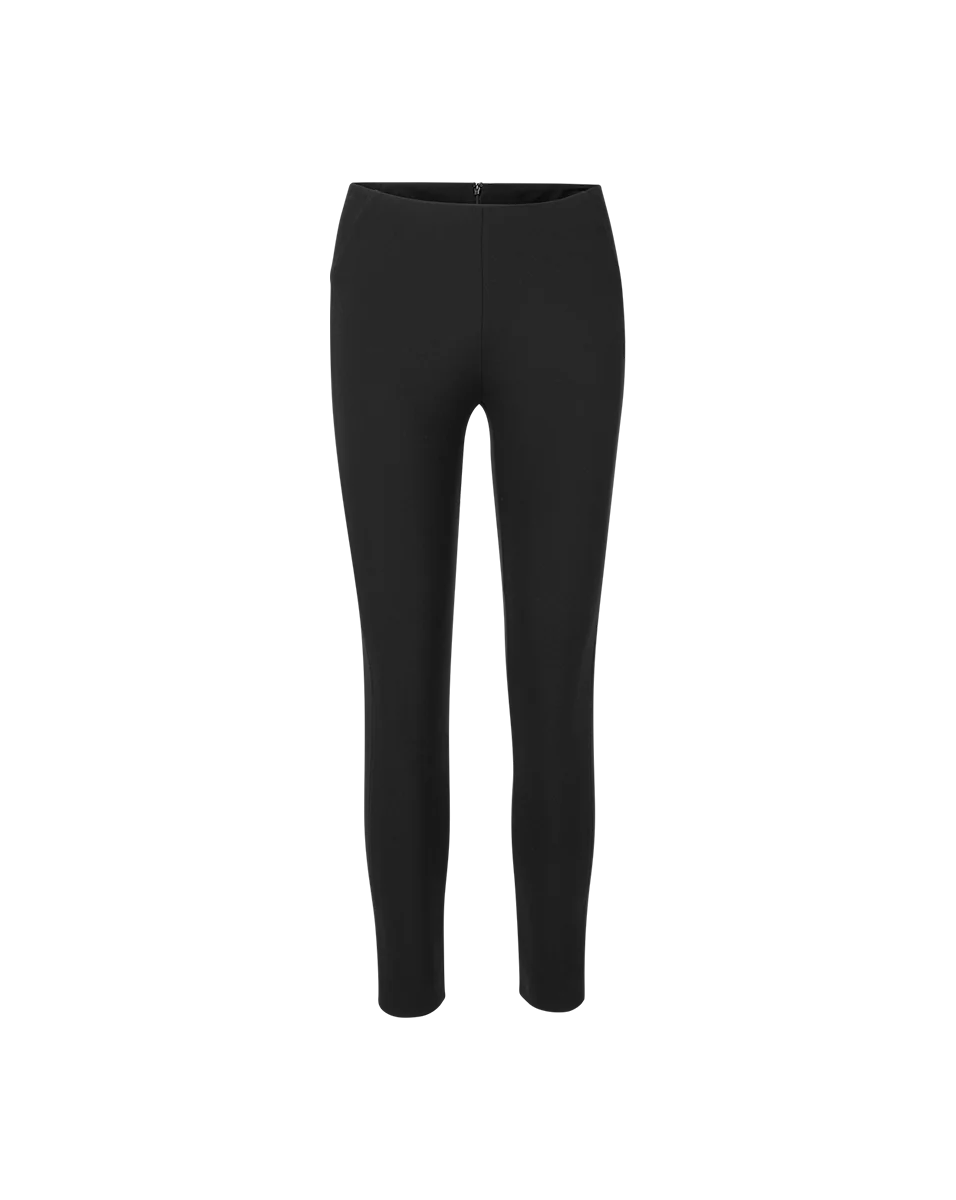 ZIP BACK SCUBA PANT - Black